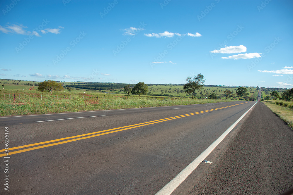 Fototapeta premium State road - highway
