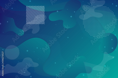 Colorful background With proportions and components in a fluid, wavy shape and color gradation.