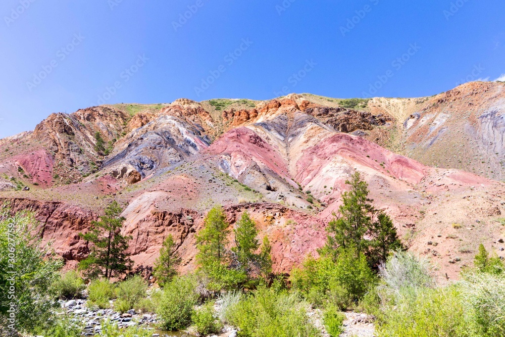 colored rocks like from another planet colored rocks like from another planet