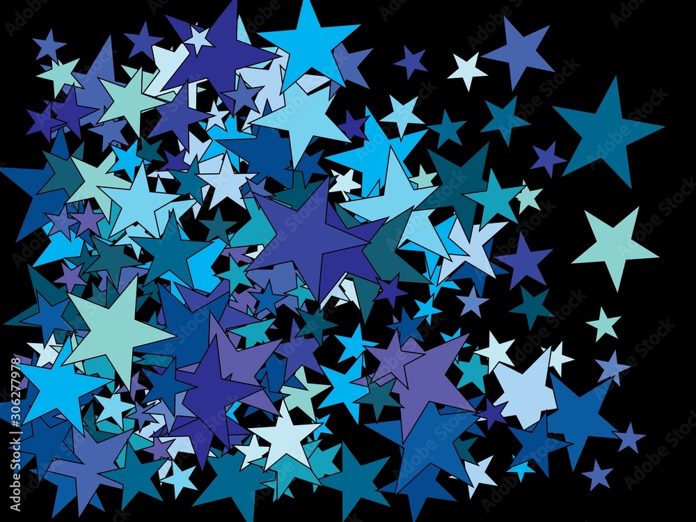 Bright festive falling confetti. Bright festive falling confetti.