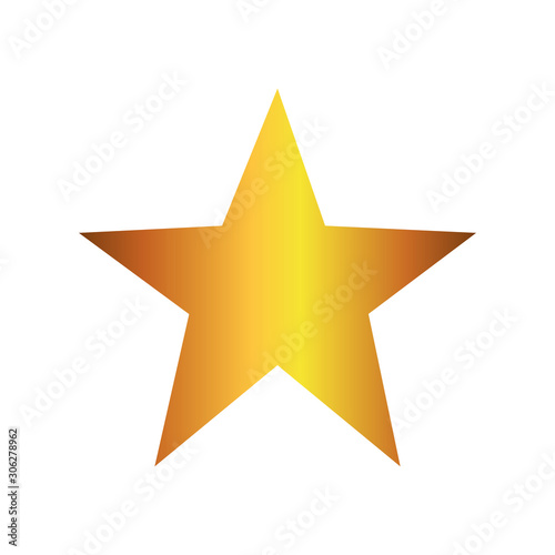 star decoration christmas isolated icon vector illustration design