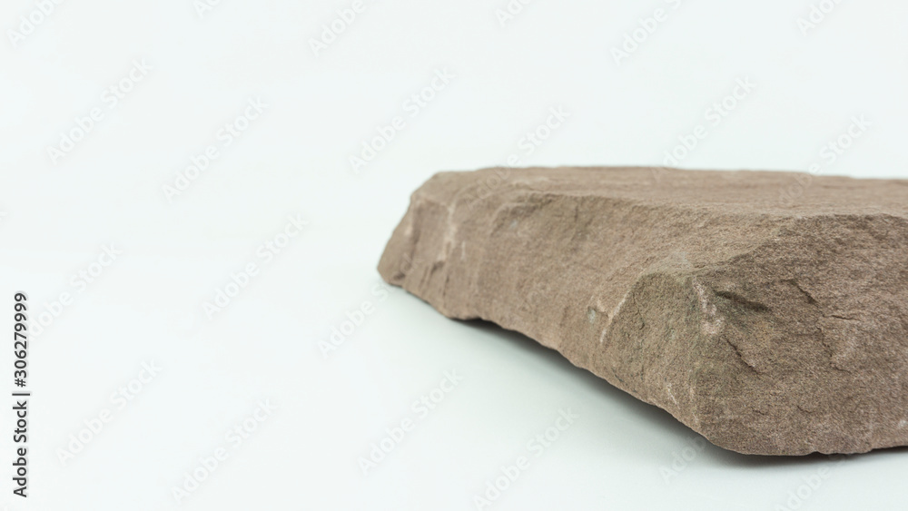 Stone empty for display, Blank for mockup design, construction work, decorate large buildings, Blank for design.