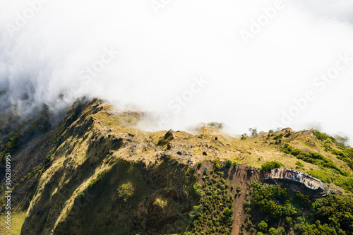 above the pinnacle of Mount Ramelau Timor Leste photo