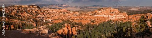 Panorama View of the Sunset Point, Bryce Canyon National Park, Utah, USA.