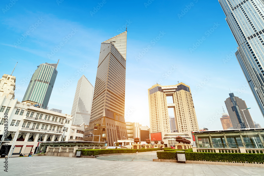 Skyscraper in Tianjin, China