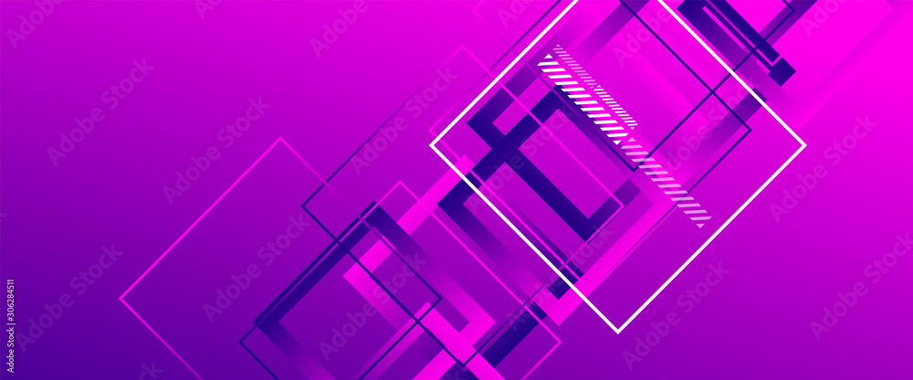 Abstract background with simple square or rectangle geometrical shapes. Geometric template with fluid gradients. Line design, technology concept. Vector Illustration For Wallpaper, Banner Background Abstract background with simple square or rectangle geometrical shapes. Geometric template with fluid gradients. Line design, technology concept. Vector Illustration For Wallpaper, Banner Background
