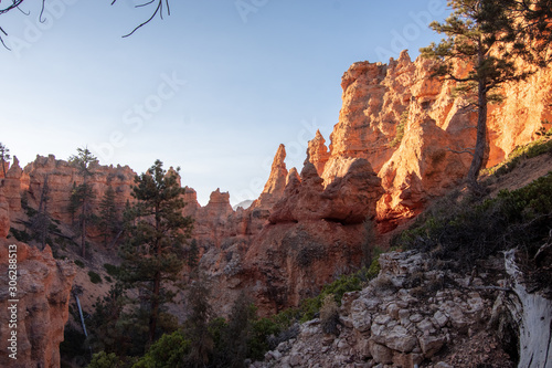 view of bryce canyon in utah usa