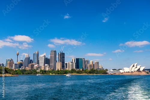 Skyline of Sydney with city central business district © VietDung