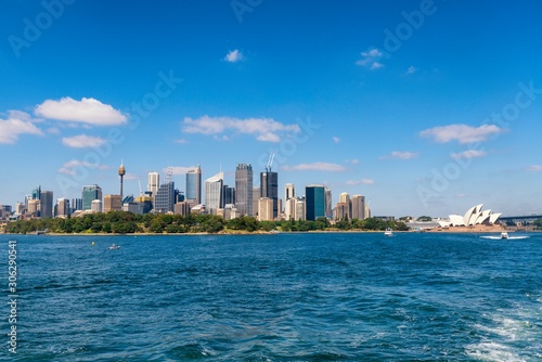 Skyline of Sydney with city central business district © VietDung