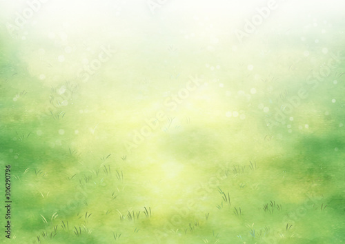 芝生 草原 背景 風景 Stock イラスト  Adobe Stock