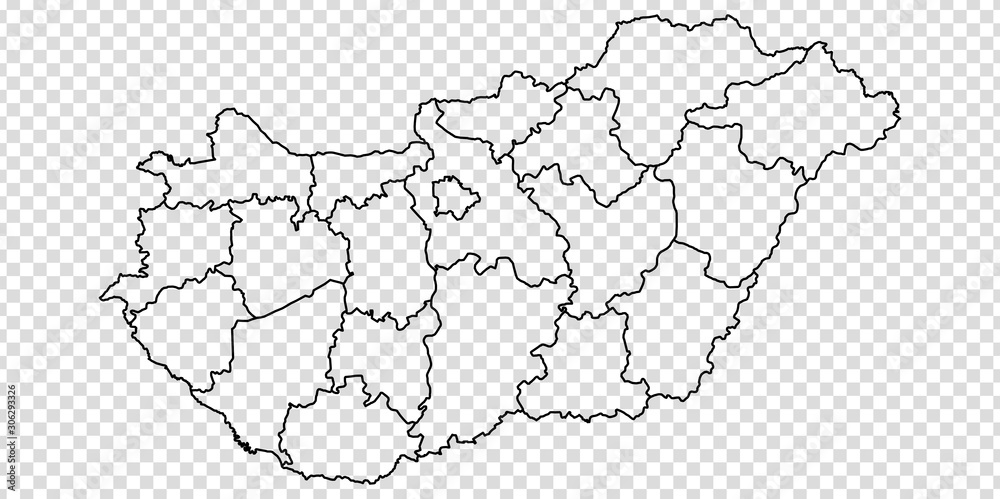 Blank Map Of Hungary High Quality Map Of Hungary With Provinces On 1000 F 306293326 Zrit8mdnm6350rPK6lDLwCclpXdAGhff 
