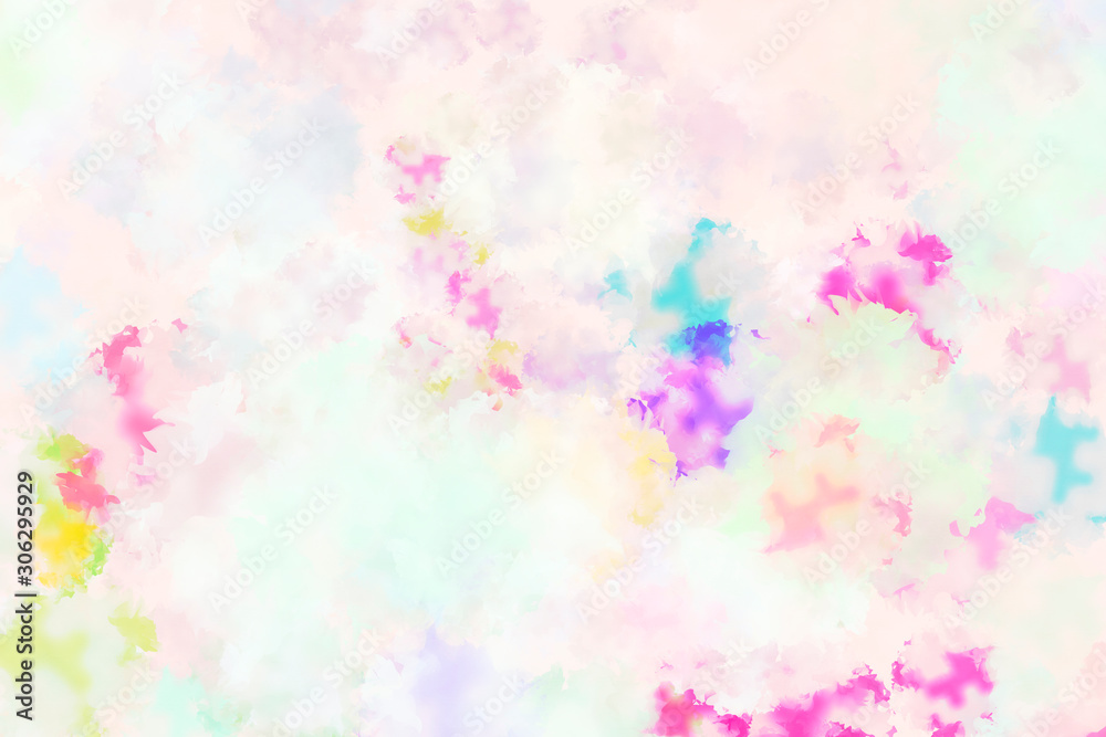 Dreamy abstract watercolor painting background Dreamy abstract watercolor painting background