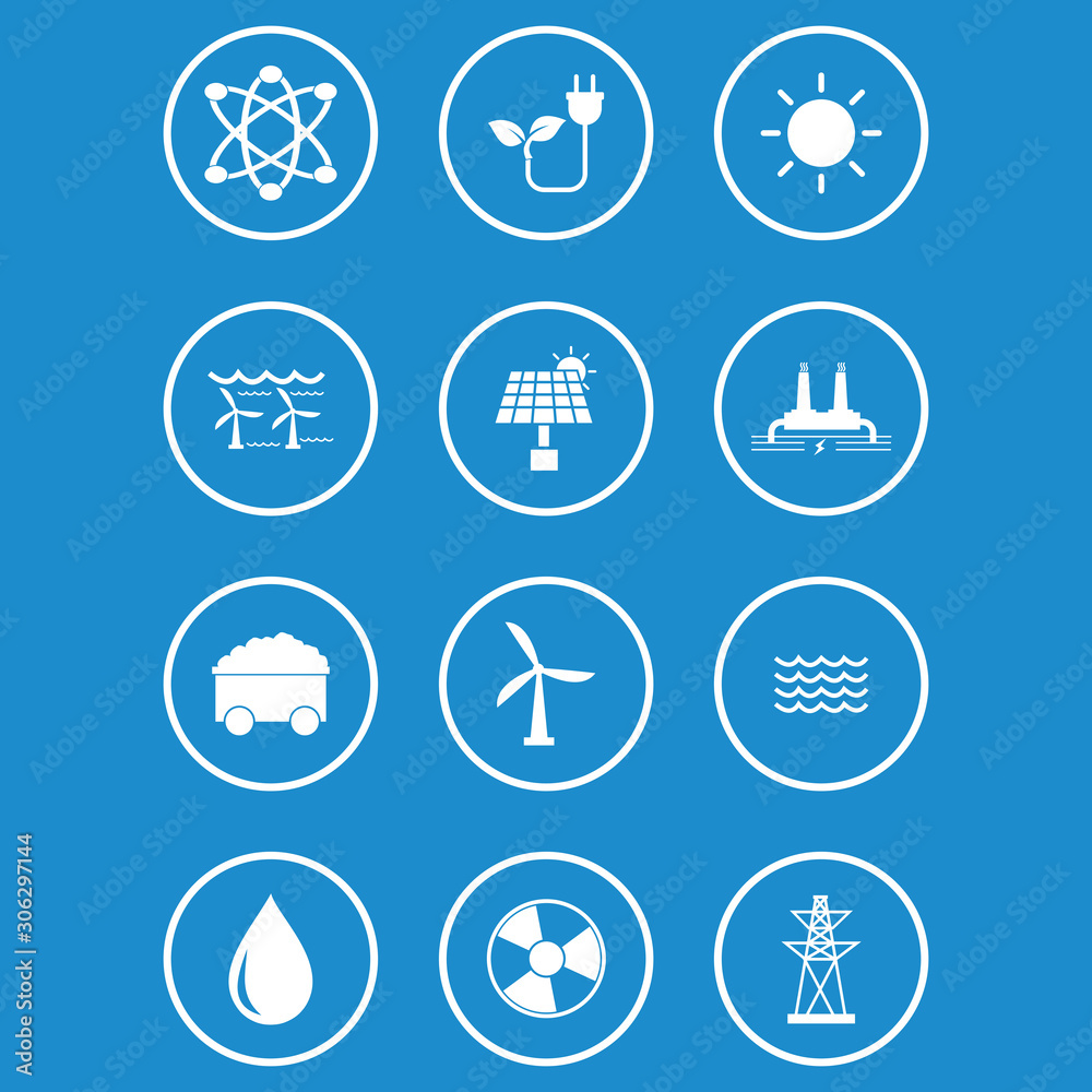 energy resources icon vector design symbol energy resources icon vector design symbol