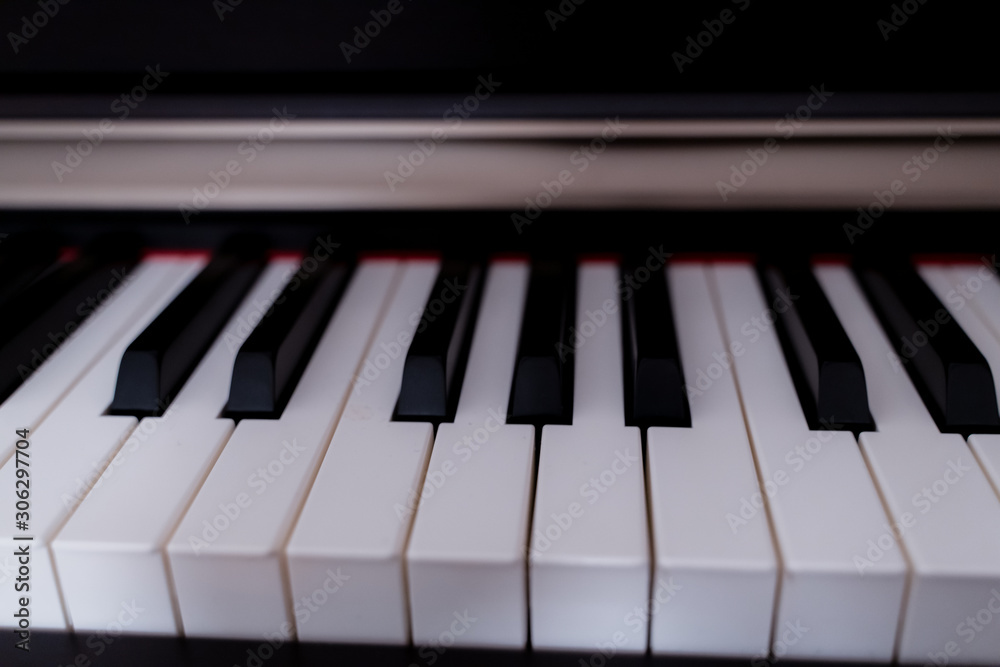 Klaviertasten von Oben (Moody)