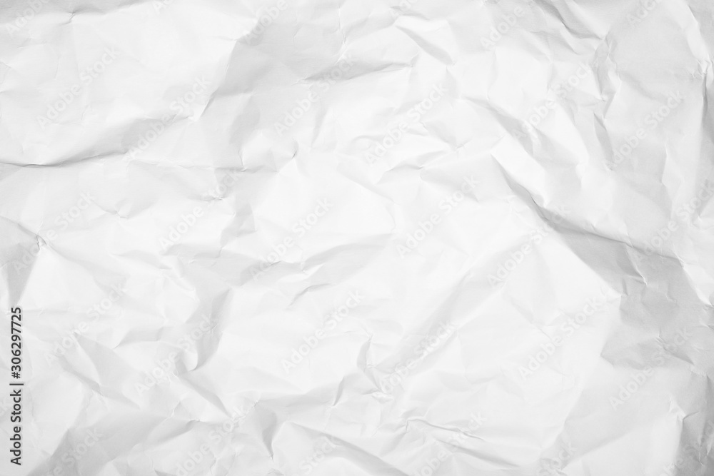 White crumpled paper texture background. White crumpled paper texture background.