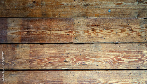 Old wooden boards as abstract background.