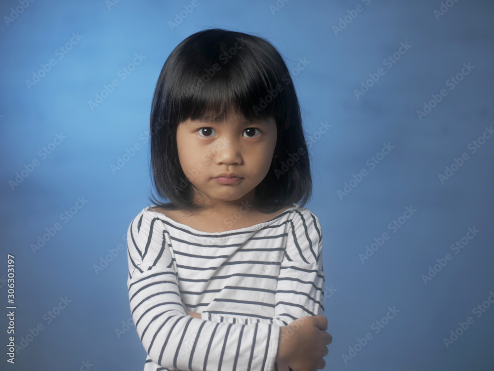 Little Girl Looking at Camera and Smiling Little Girl Looking at Camera and Smiling