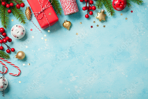 Christmas decorations  background