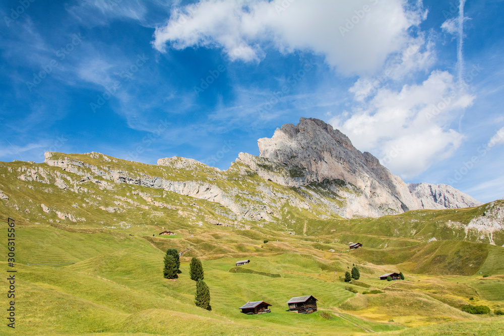 Seceda und Geislergruppe in Südtirol Seceda und Geislergruppe in Südtirol