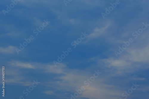 Fototapeta Naklejka Na Ścianę i Meble -  beautiful blue sky with clouds background
