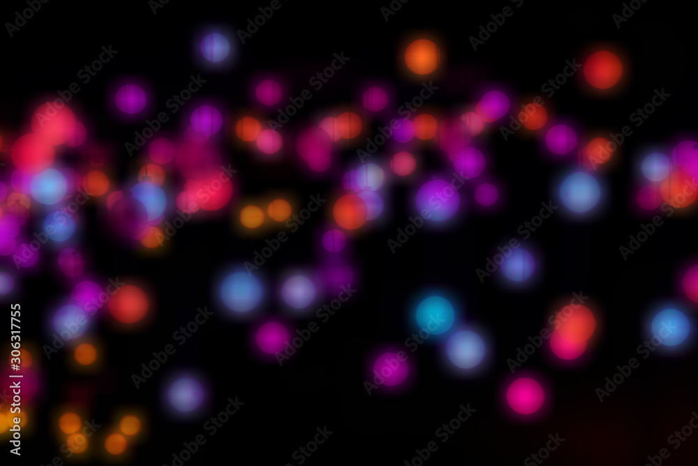 Blurred colorful light abstract bokeh background. Blurred colorful light abstract bokeh background.