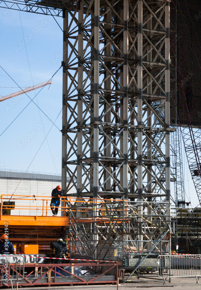 Construction of New Safe Confinement at Chernobyl Construction of New Safe Confinement at Chernobyl