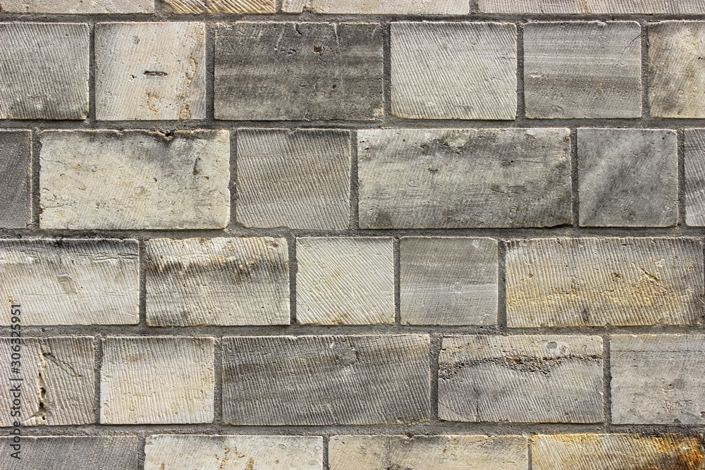 Marl big block wall background texture detailed close up Marl big block wall background texture detailed close up