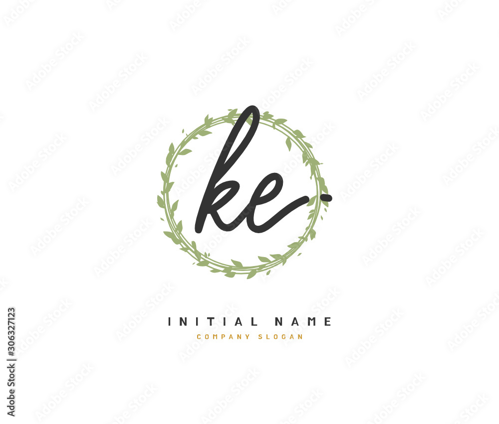 K E KE Beauty vector initial logo, handwriting logo of initial signature, wedding, fashion, jewerly, boutique, floral and botanical with creative template for any company or business. K E KE Beauty vector initial logo, handwriting logo of initial signature, wedding, fashion, jewerly, boutique, floral and botanical with creative template for any company or business.