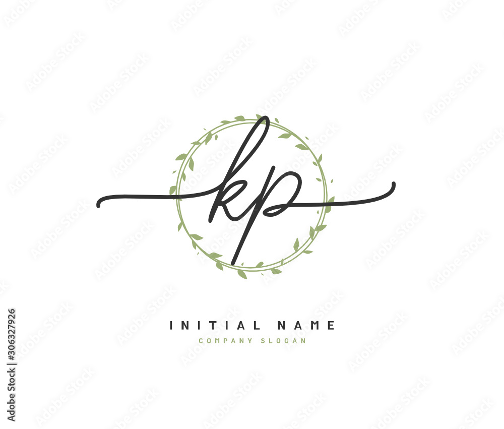 K P KP Beauty vector initial logo, handwriting logo of initial signature, wedding, fashion, jewerly, boutique, floral and botanical with creative template for any company or business. K P KP Beauty vector initial logo, handwriting logo of initial signature, wedding, fashion, jewerly, boutique, floral and botanical with creative template for any company or business.