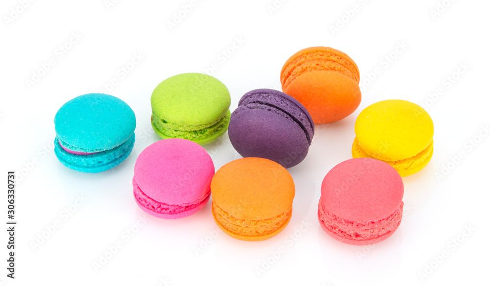 macaroons or macaron isolated on white background macaroons or macaron isolated on white background