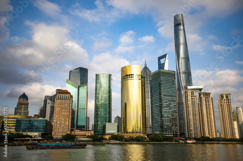 skyscrapers view of shanghai