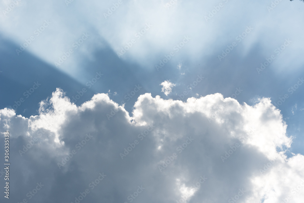 Obraz premium sky clouds background