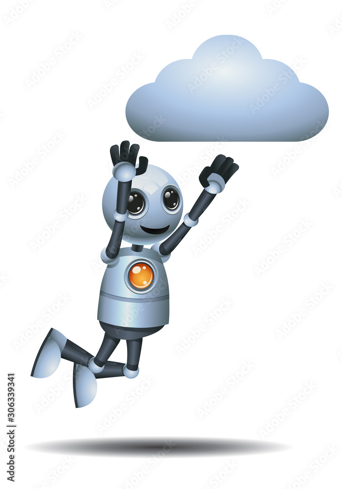 Fototapeta premium robot with video camera
