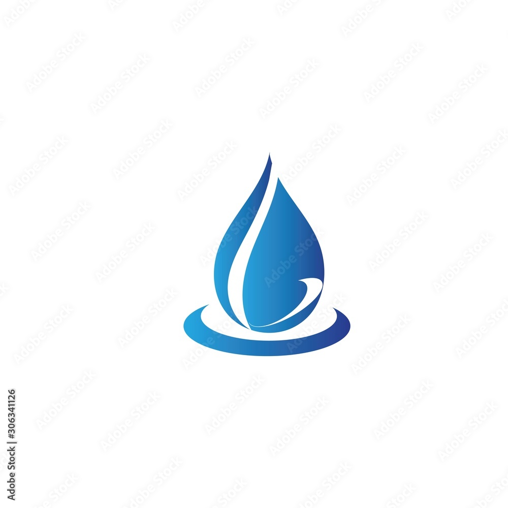 water drop vector logo and symbol template water drop vector logo and symbol template