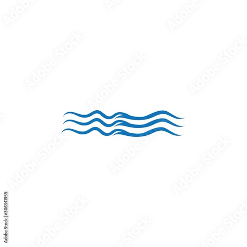 Water nature logo and symbols template icons app