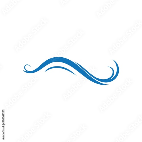 Water nature logo and symbols template icons app