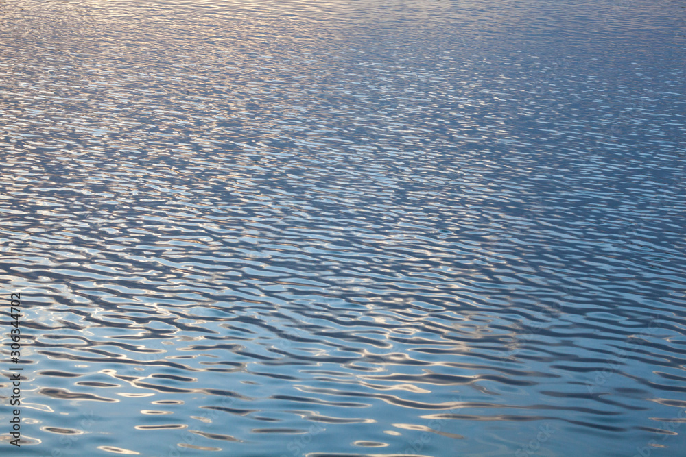 Fototapeta premium Water surface with ripples.