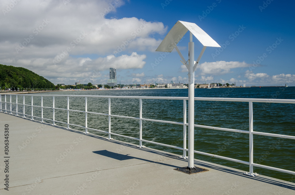 PROMENADE - A walking trail along the sea shore in Gdynia