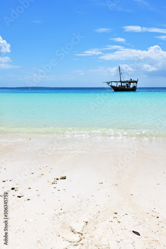 Dhow boat. Zanzibar, Tanzania, Africa