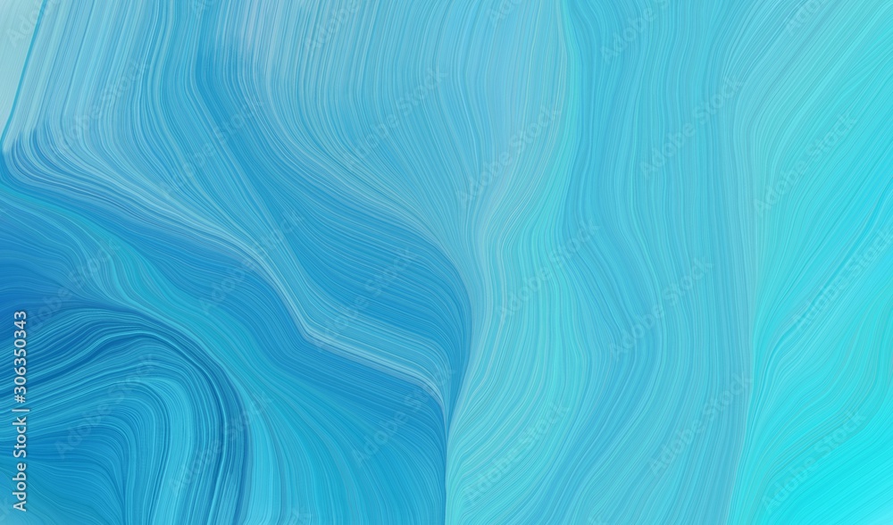 abstract waves illustration with medium turquoise, light sea green and sky blue color abstract waves illustration with medium turquoise, light sea green and sky blue color