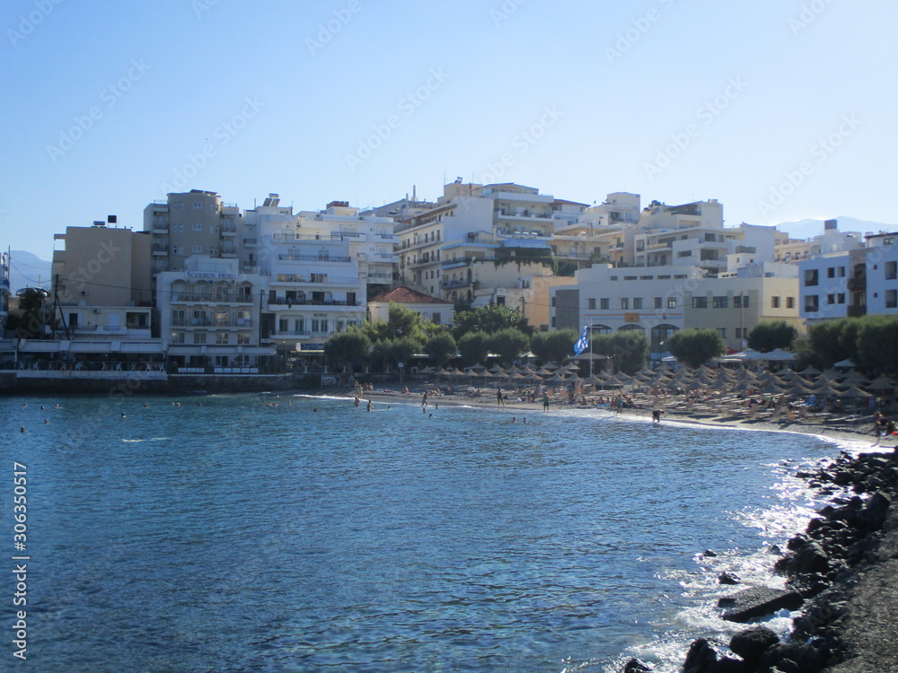 Kitroplatia beach in Agios Nikolaos Lasithi