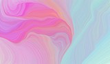 elegant curvy swirl waves background illustration with pastel violet, plum and powder blue color