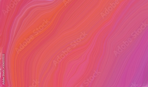 curvy background design with indian red, mulberry and pale violet red color