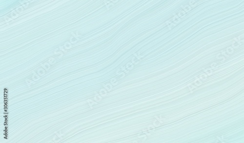 modern curvy waves background design with lavender, light cyan and powder blue color © Eigens