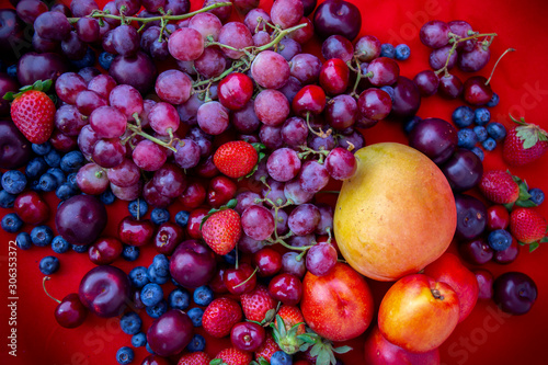 Fototapeta Naklejka Na Ścianę i Meble -  Summer season fruits in Australia