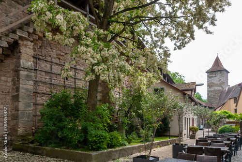 Old city wall, Rothenburg