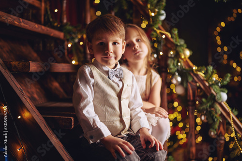 romantic couple of children © Andrey Kiselev