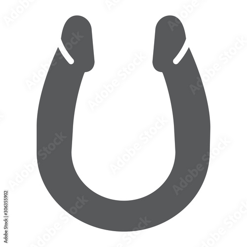 Double dildo glyph icon, sex toy and adult, double penis toy sign, vector graphics, a solid pattern on a white background, eps 10.
