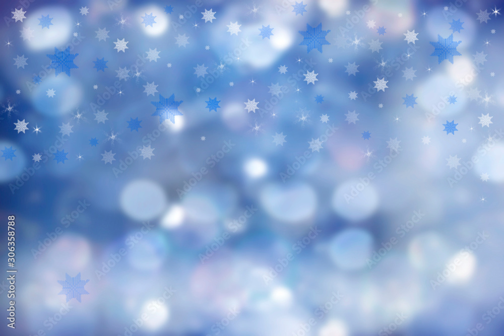 Christmas winter background with copy space.