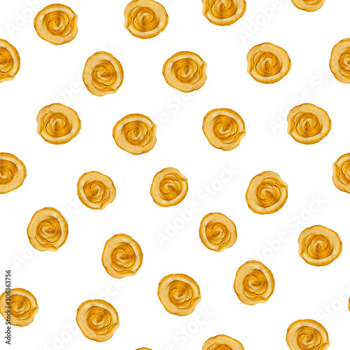 Seamless pattern. Abstract golden shiny texture. Textured background, hand drawn stock illustration, brush stroke. For design template, banner, print production.